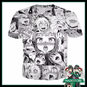 Polera Ahegao Importada