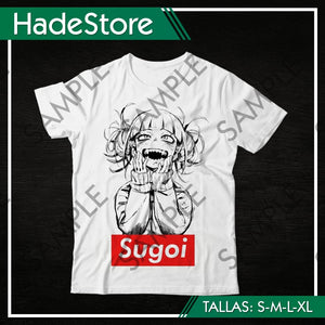 Polera Blanca Personalizada - Boku no Hero Academia 08