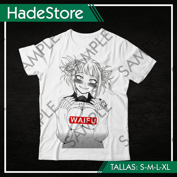 Polera Blanca Personalizada - Boku no Hero Academia 10