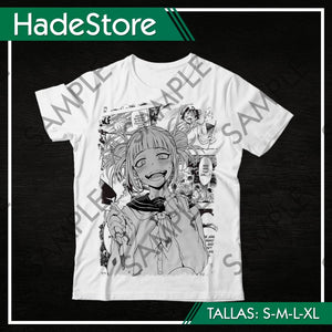 Polera Blanca Personalizada - Boku no Hero Academia 18