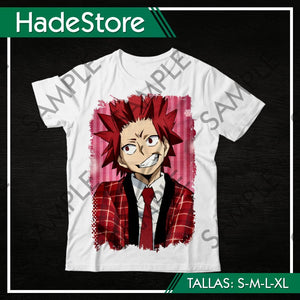 Polera Blanca Personalizada - Boku no Hero Academia 31