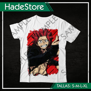 Polera Blanca Personalizada - Boku no Hero Academia 33