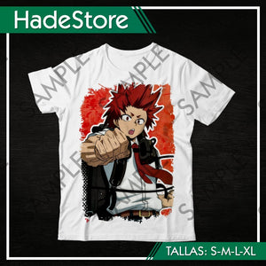 Polera Blanca Personalizada - Boku no Hero Academia 35