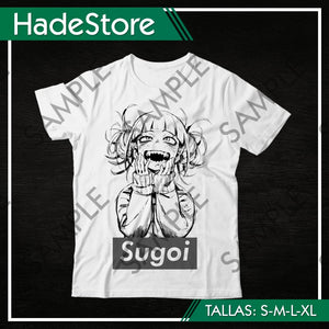 Polera Blanca Personalizada - Boku no Hero Academia 36