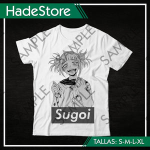 Polera Blanca Personalizada - Boku no Hero Academia 39