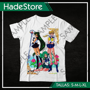 Polera Blanca Personalizada - Sailor Moon 08